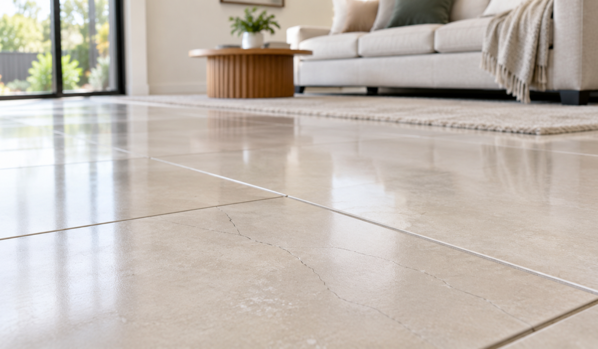 Hairline Cracks in Newly Installed Tiles