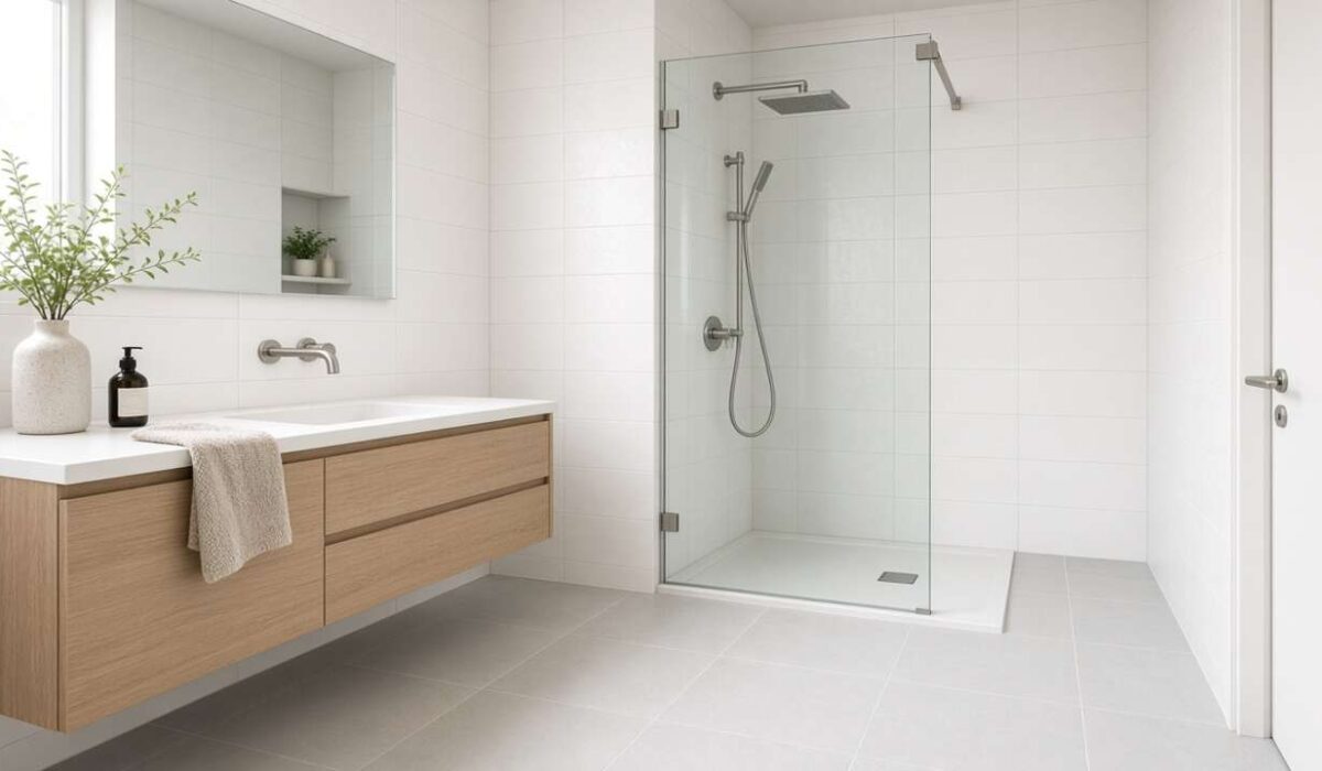best tile size for small rooms