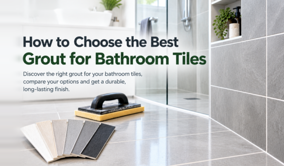 Best Grout for Bathroom Tiles