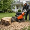 Tree stump grinding service in Melbourne