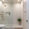 Bathroom floor and wall tile selection