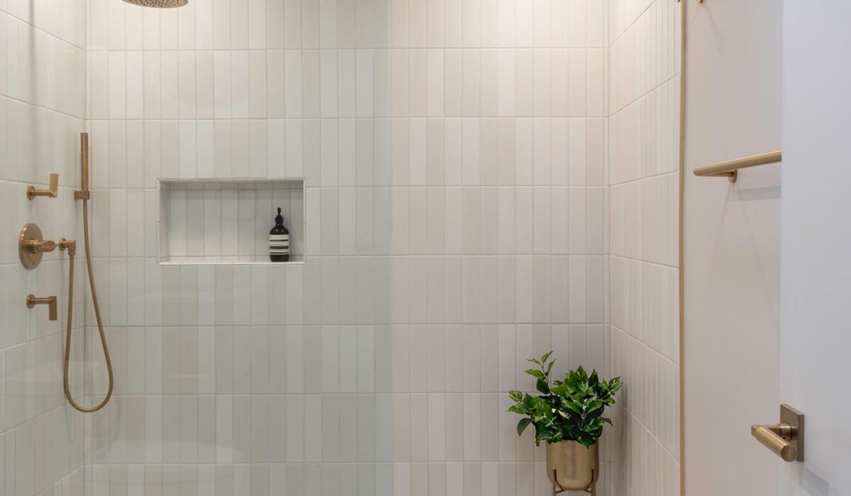 Bathroom floor and wall tile selection